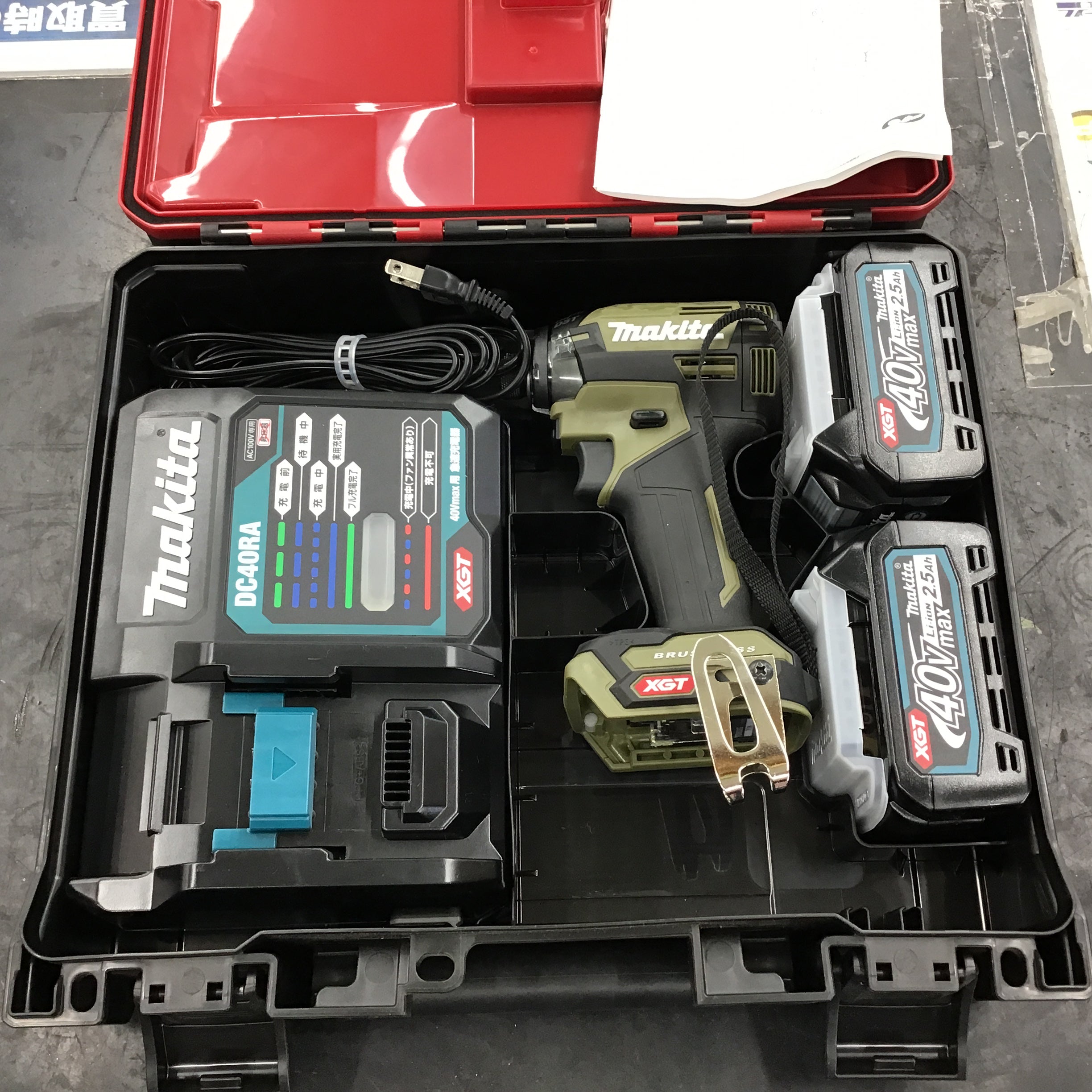 ★マキタ(makita) 40Vコードレスインパクトドライバー TD002GRDXO【桶川店】