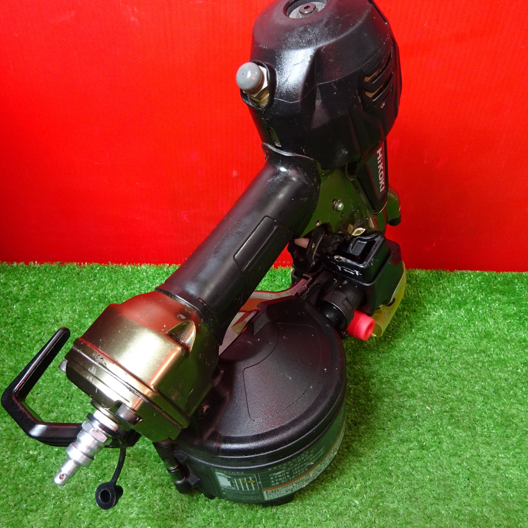 ★ハイコーキ(HIKOKI ※旧:日立工機) 高圧エア釘打ち機 NV50HR2(N) 動作確認済【川口店】 ☆ハイコーキ(HIKOKI ※旧:日立工機) 高圧エア釘打ち機 NV50HR2(N