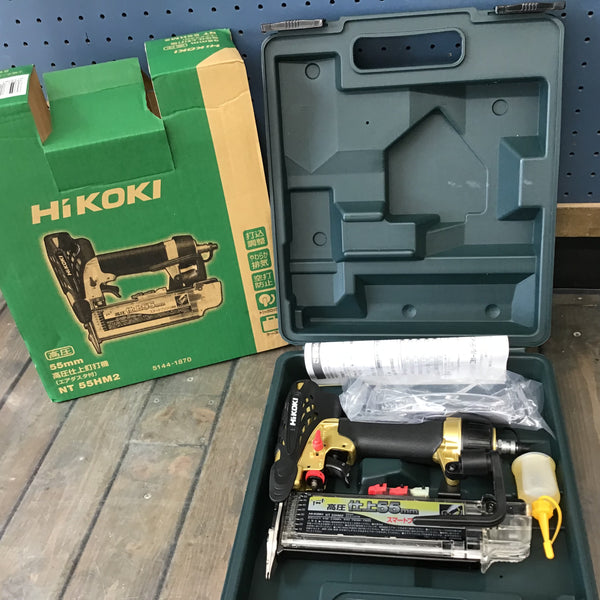 ★ハイコーキ(HIKOKI ※旧:日立工機) 高圧フィニッシュネイラ NT55HM2【戸田店】
