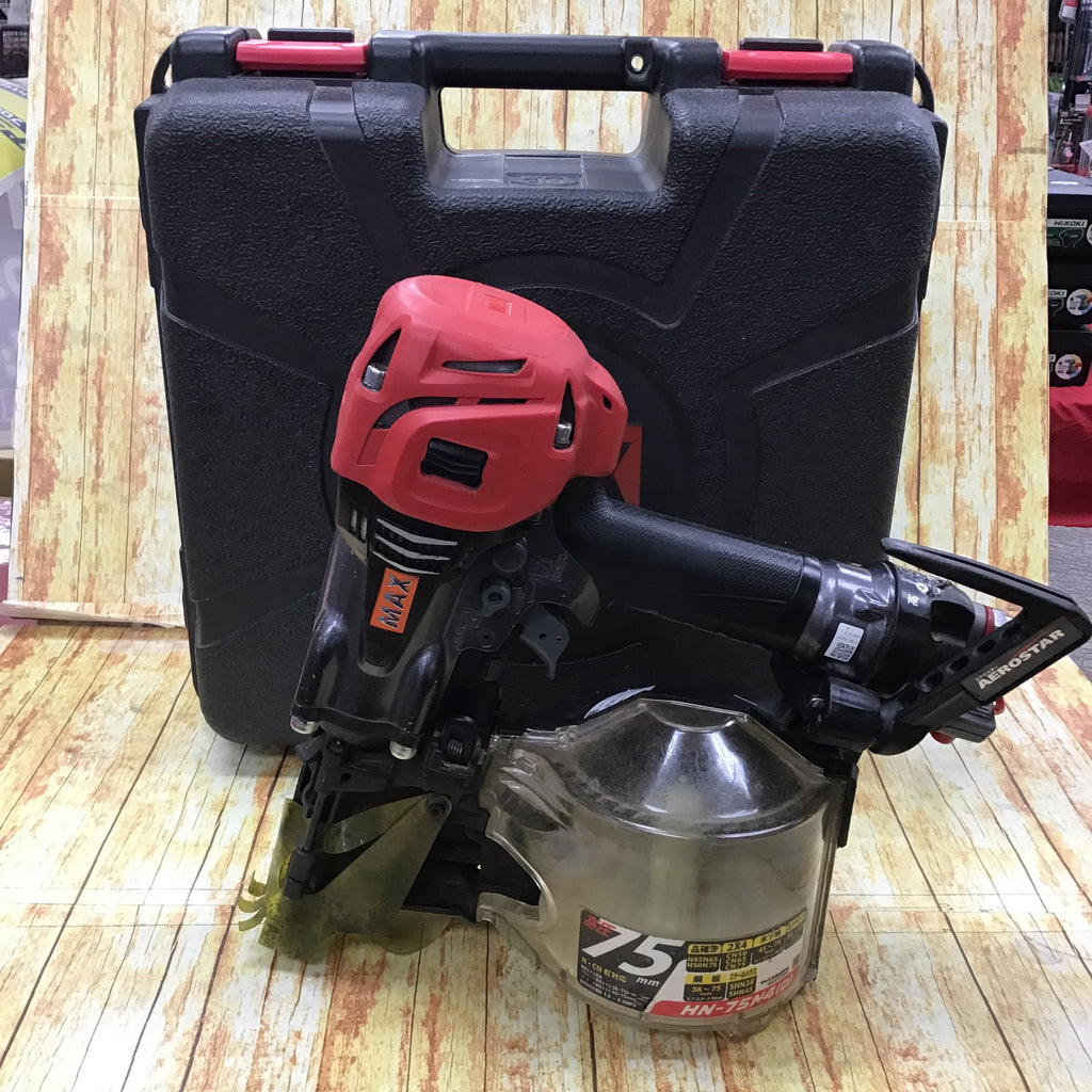 MAX マックス(MAX) 釘打機 スーパーネイラ HN-25C2 HN91069 レッド 