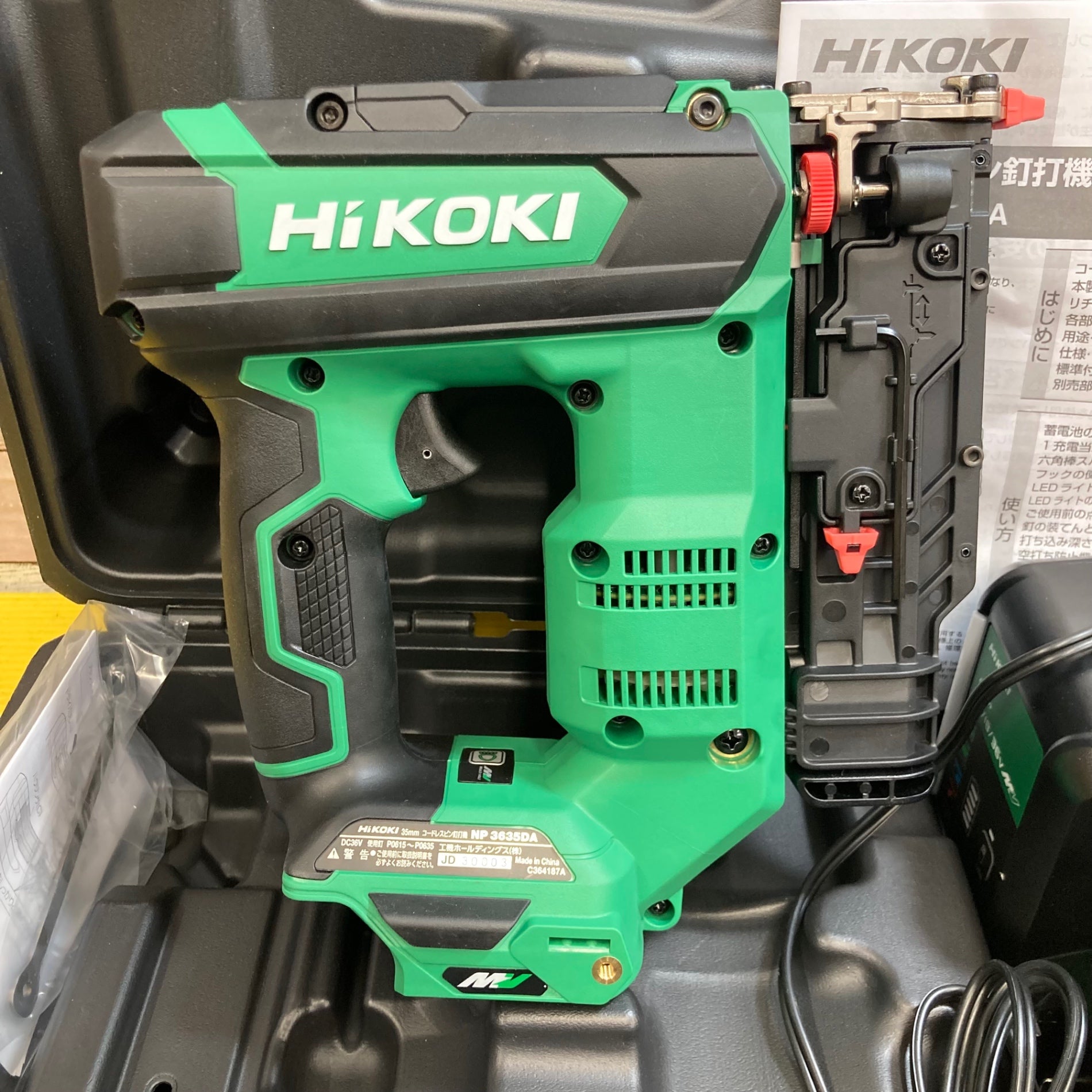 ☆ハイコーキ(HIKOKI ※旧:日立工機) コードレスピンネイラ NP3635DA