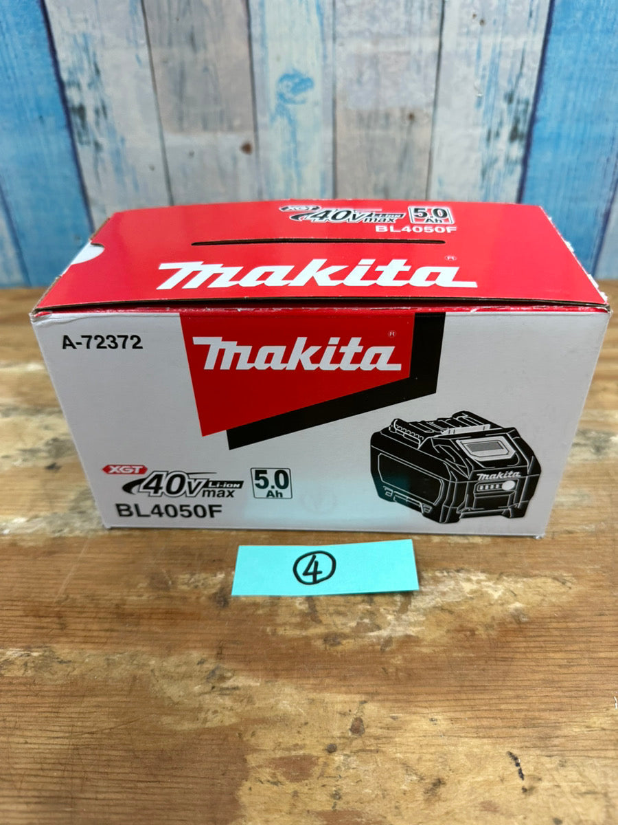 ☆④マキタ(makita) リチウムイオンバッテリー 40V/5.0Ah BL4050F【柏