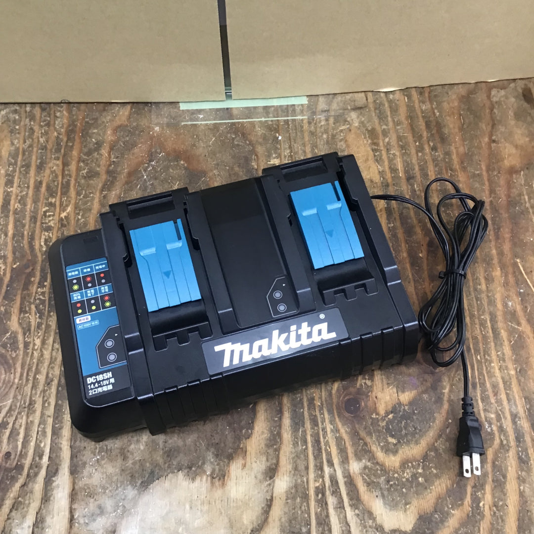 ○マキタ(makita) 2口充電器 (14.4～18V用) DC18SH【柏店】