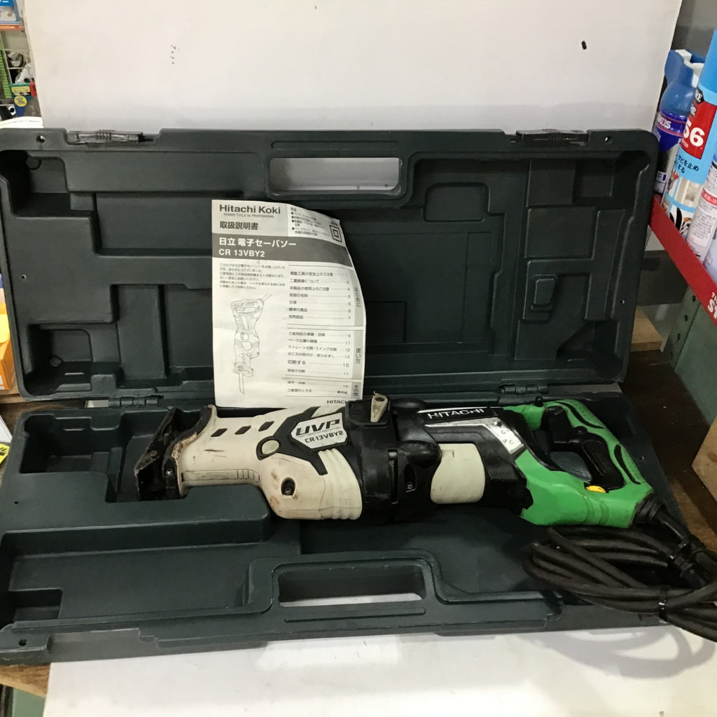 HITACHI 日立 工機 130mm セーバー セーバーソー CR13VBY2 HiKOKI HiKOKI(旧：日立工機) 電子セーバーソー CR13VBY2 : e