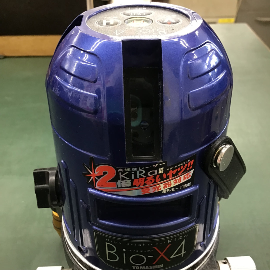 ヤマシン レーザー墨出し器 Bio-X4【鴻巣店】