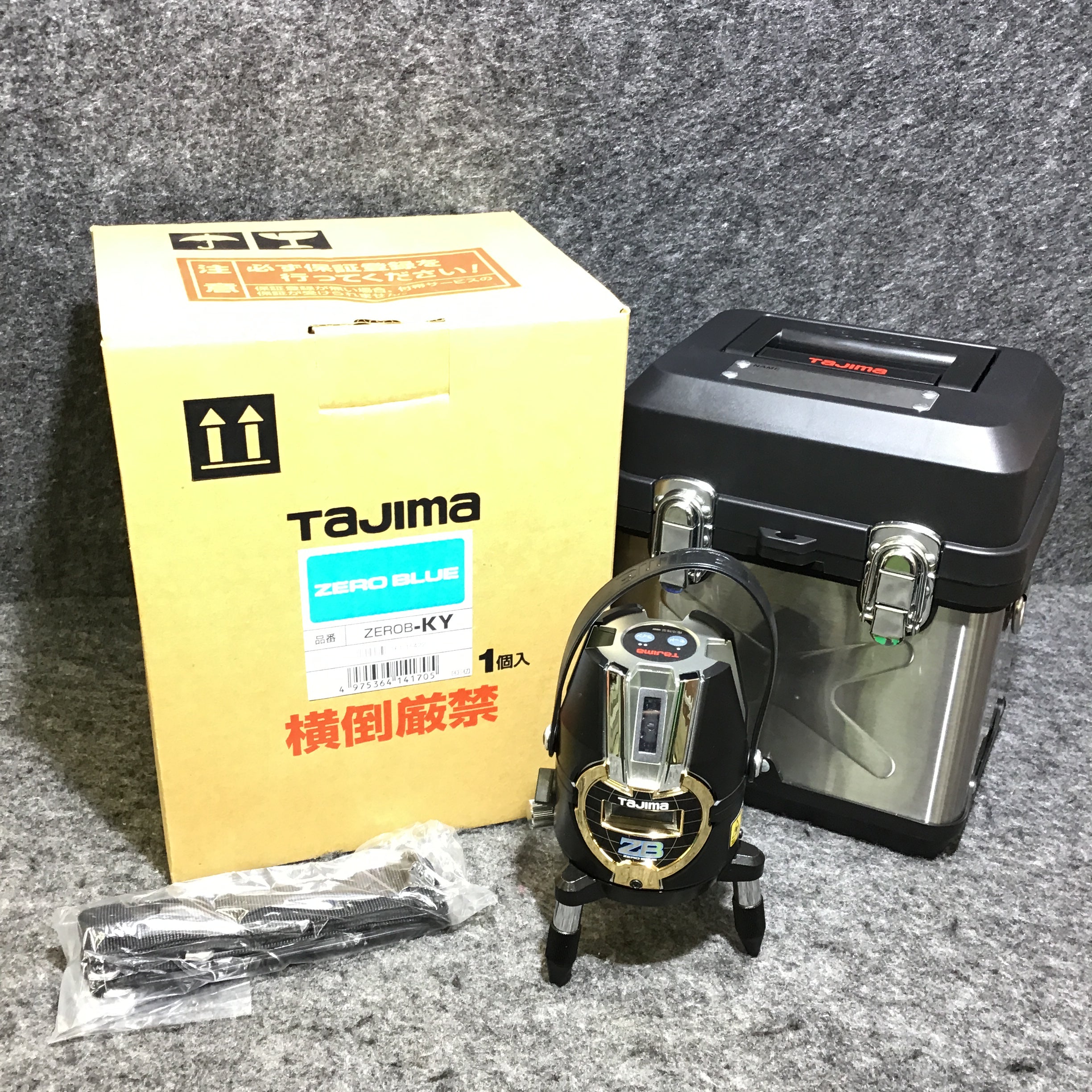 Tajima タジマ ブルーグリーンレーザー墨出し器 ZEROB-KY 矩・横 本体