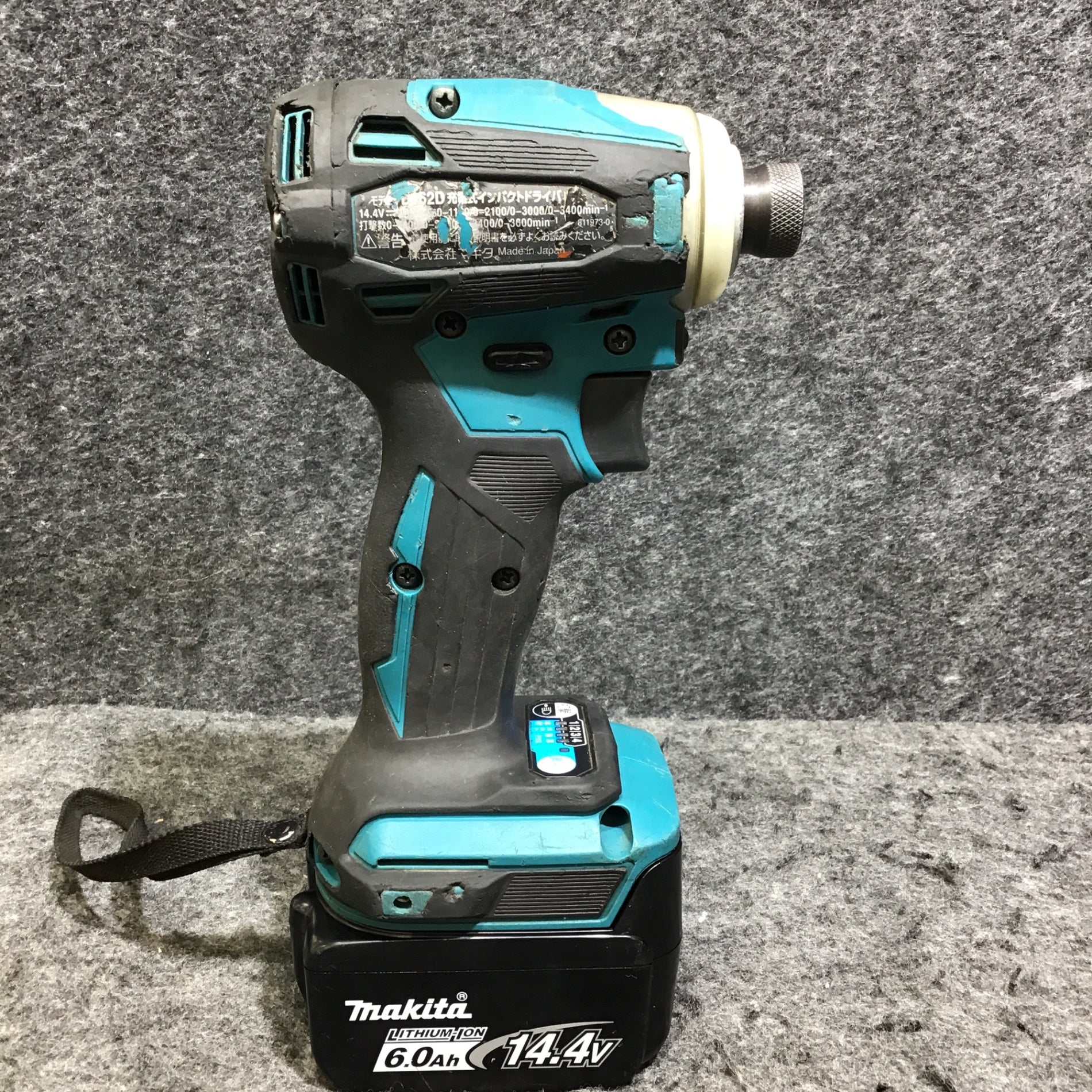 新品★限定色☆マキタ　１４．４Ｖ　6.0Ah　充電式インパクトドライバ　ＴＤ１６１ＤＧＸ　ＡＰ　限定色☆管理番号K-0808-15 マキタ 14.4v 充電式インパクトドライバー 中古 Makita マキタ 14.4V
