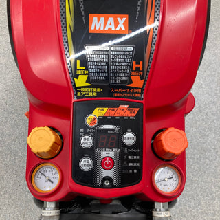 ★マックス(MAX) エアコンプレッサー AK-HL1250E2_レッド【八潮店】