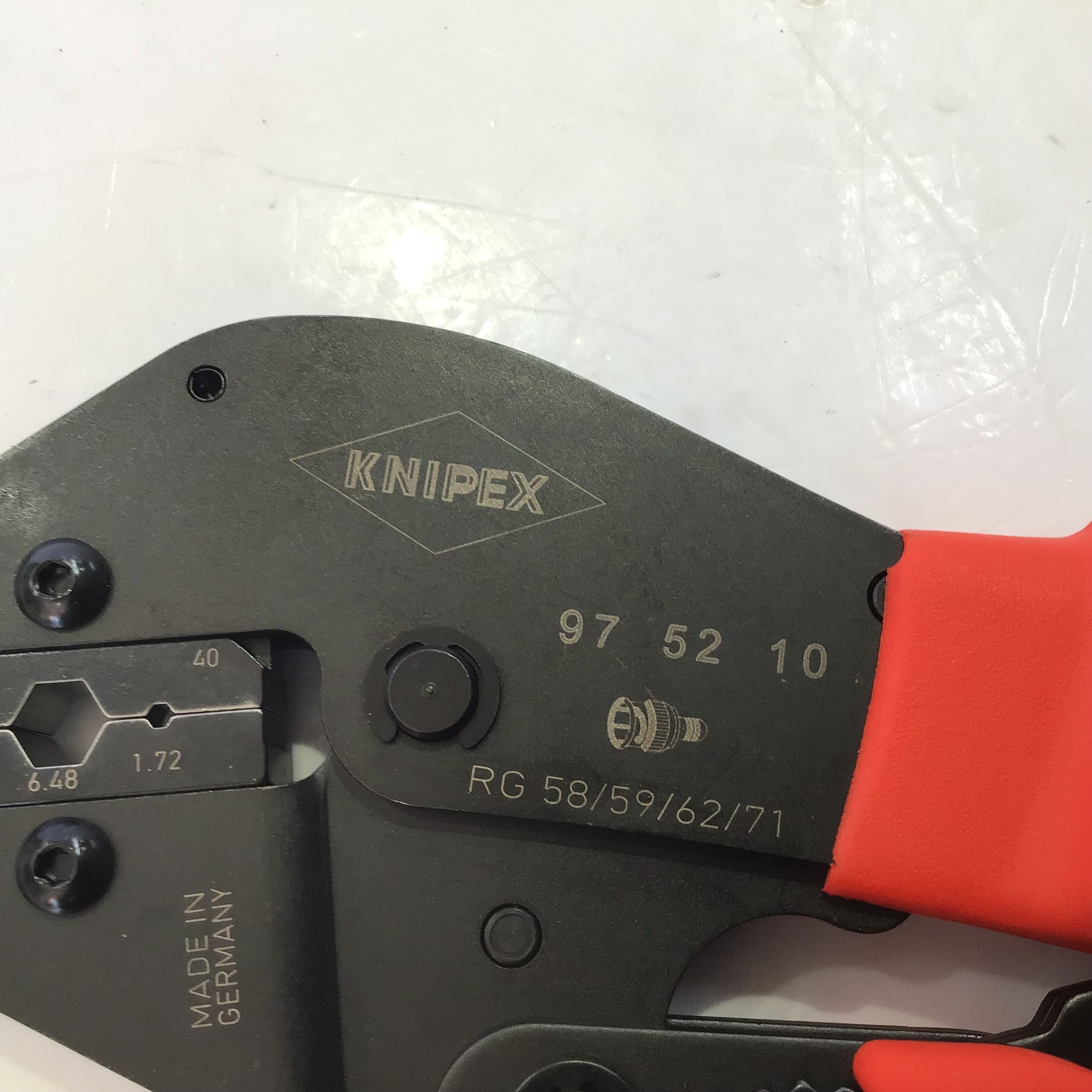 クニペックス/KNIPEX 圧着ペンチ 品番：9752-20 JAN：4003773026853