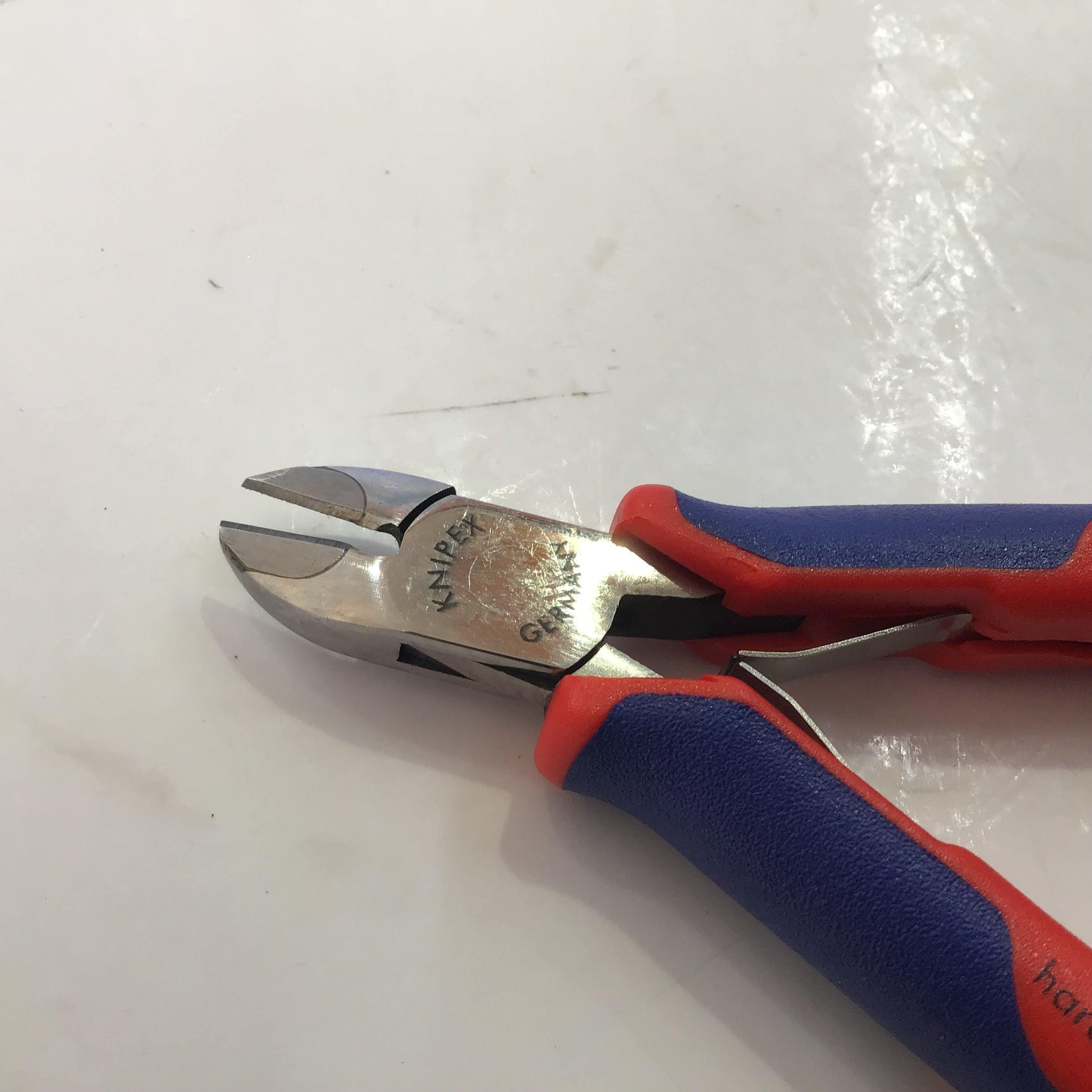 ▽クニペックス(KNIPEX) 超硬刃エレクトロニクスニッパー 7702-120H