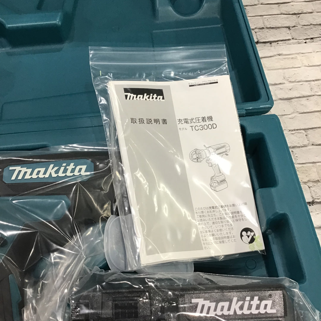 ★マキタ(makita) コードレス圧着機 TC300DRG【川口店】