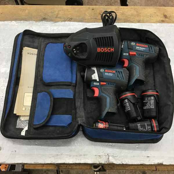 【店頭受取り限定】BOSCH(ボッシュ）ドリル、インパクトドライバーセット GSR 10.8-2-l、GDR10.8 V-LI【所沢店】