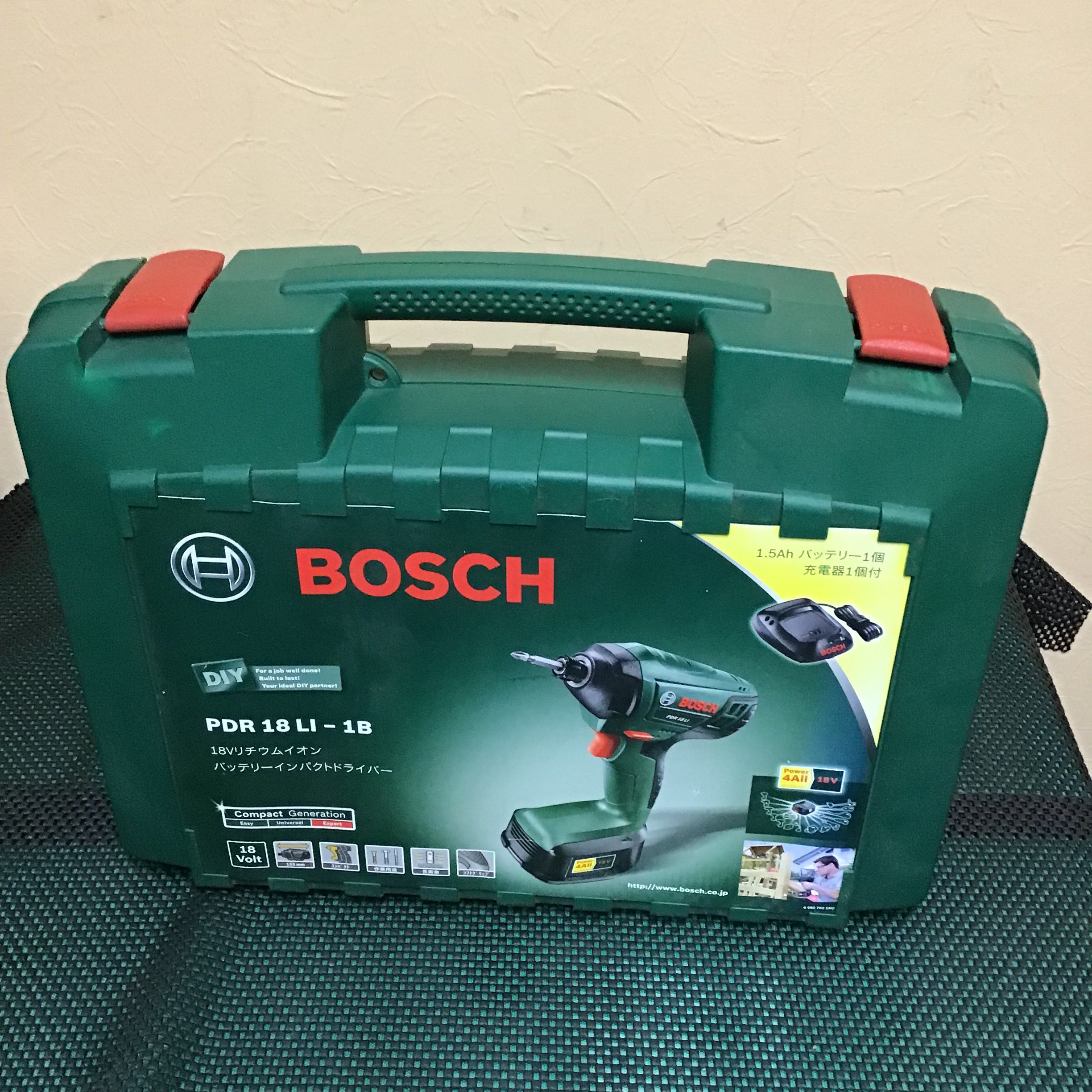 BOSCH 18Vコードレスインパクトドライバ PDR18LI-1B【川口店