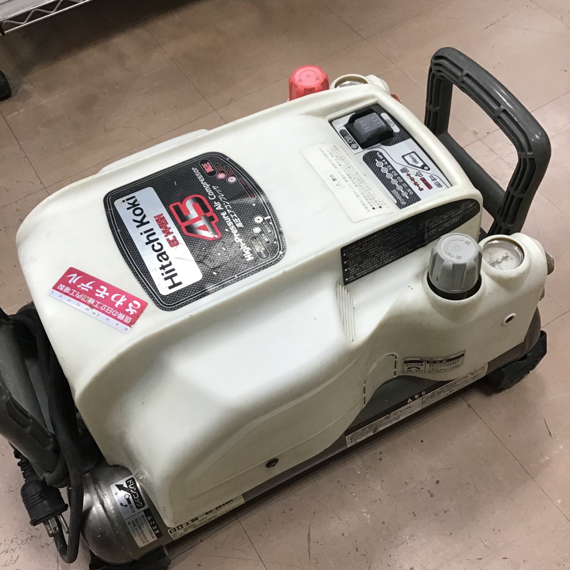 日立 エアコンプレッサー EC1445H【草加店】 – アクトツールオンラインショップ