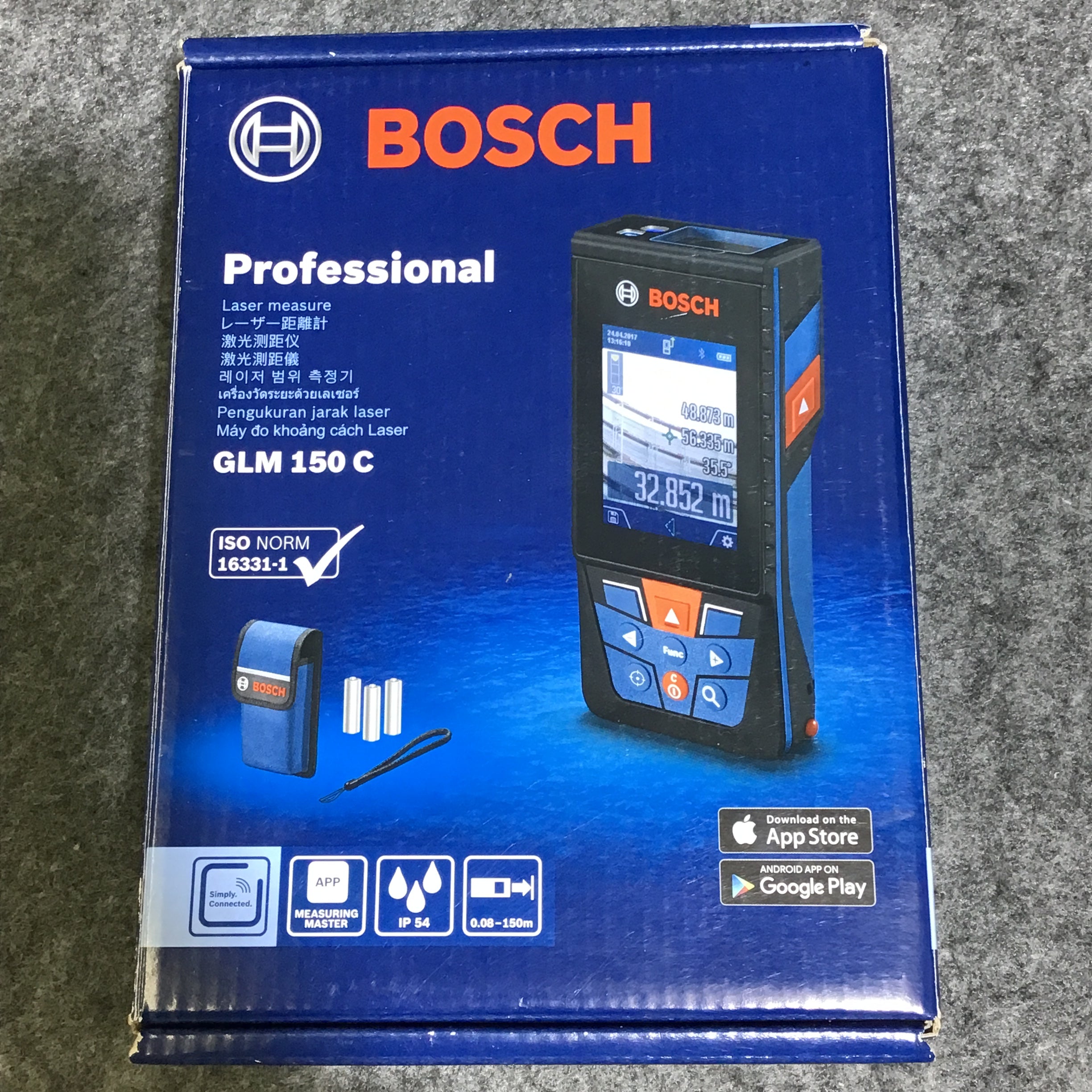 〇BOSCH ボッシュ データ転送レーザー距離計 GLM150C型【桶川店