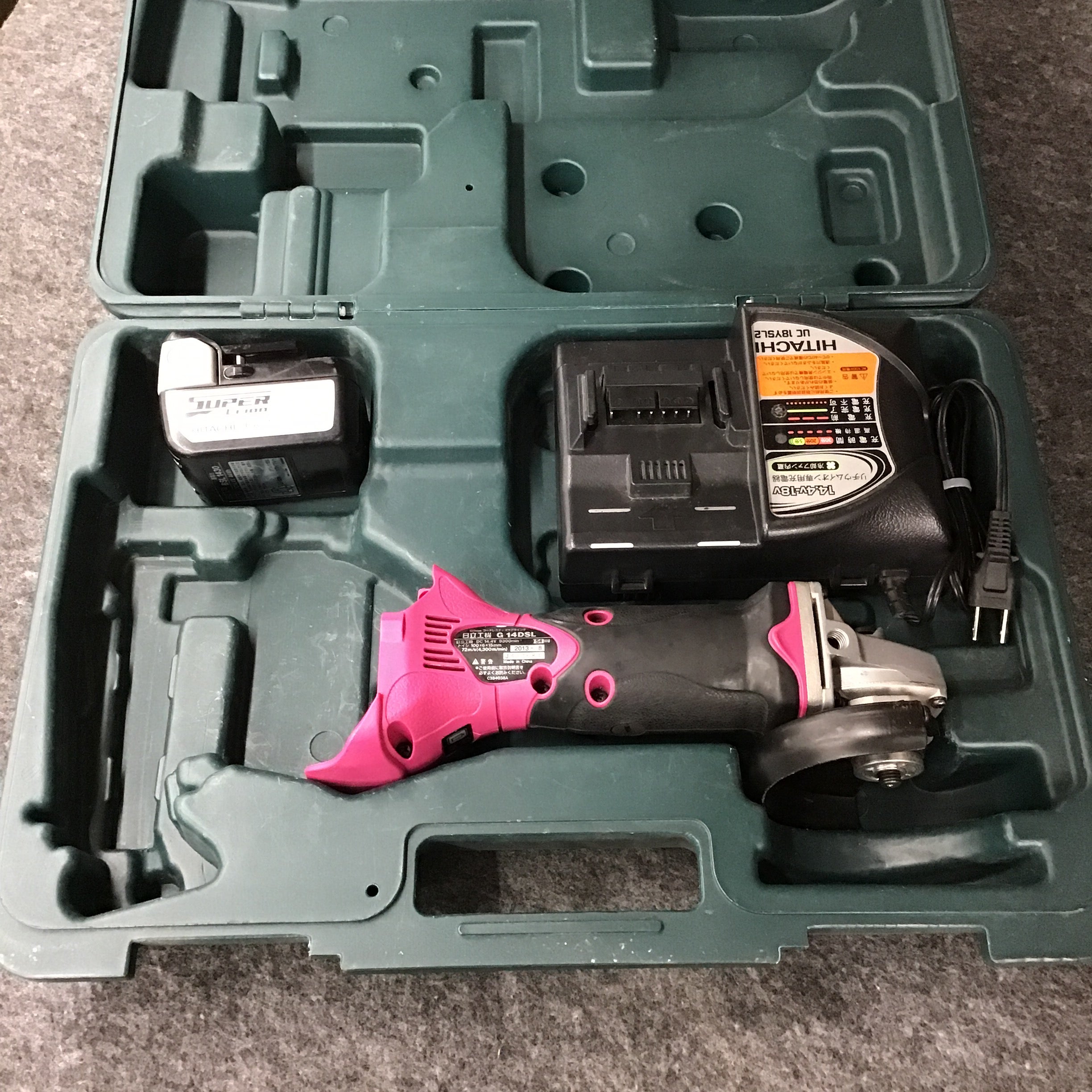 日立100mmコードレスディスクグラインダ G14DSL(SLCK) 【桶川店 