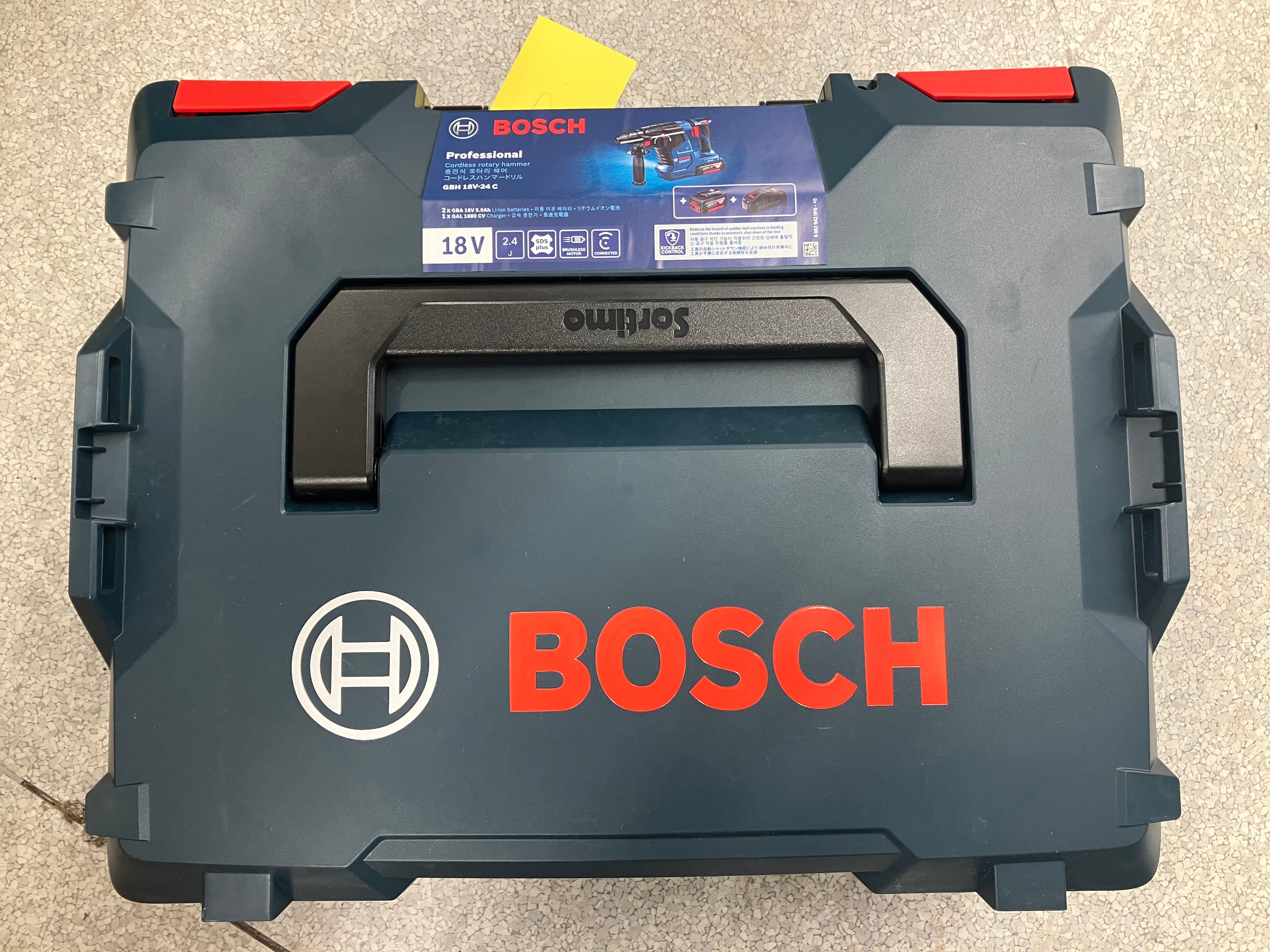 ボッシュ BOSCH 18Vコードレスハンマドリル SDSプラス GBH18V-24C