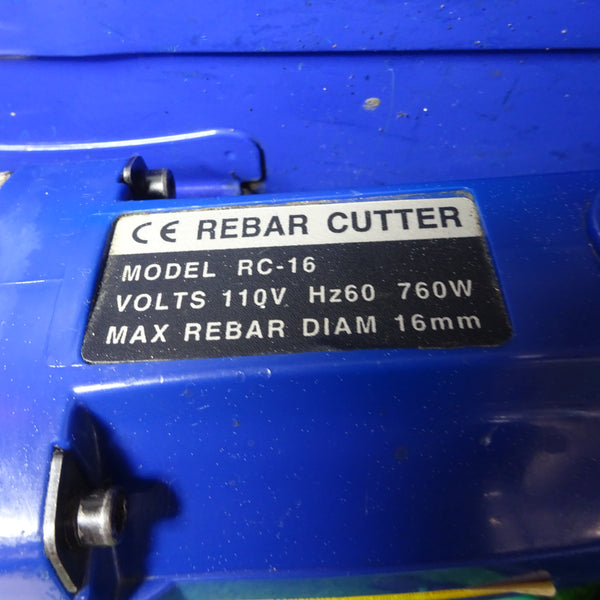 メーカー不明　RC-16　鉄筋カッター　刃欠けあり。　【岩槻店】