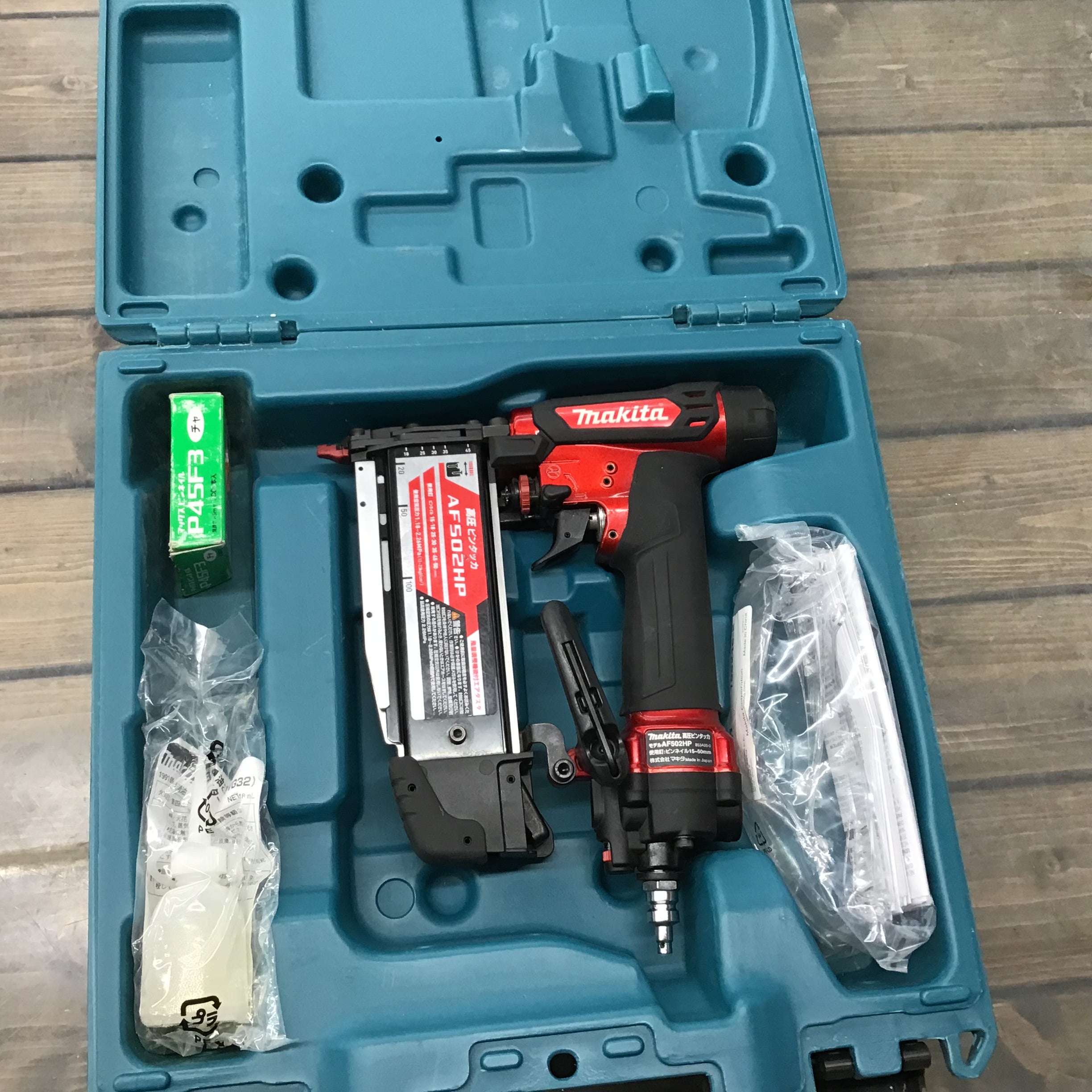 makita 高圧ピンタッカAF502HP - 工具/メンテナンス