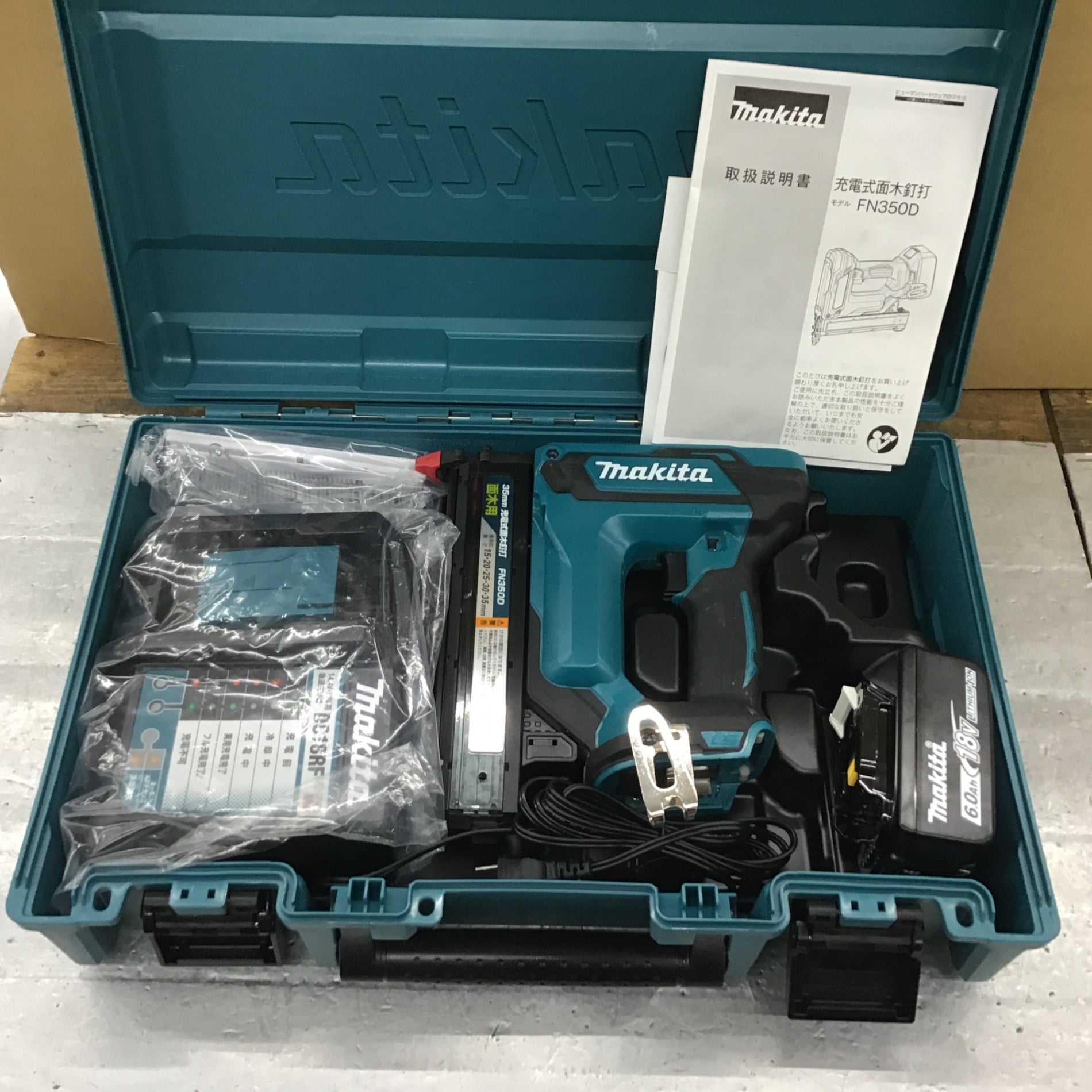 ☆マキタ(makita) コードレスフィニッシュネイラ FN350DRG【所沢店 ...