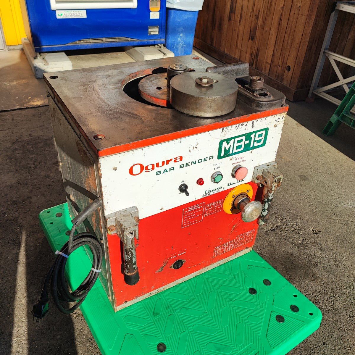 鉄筋ベンダー オグラのMB25