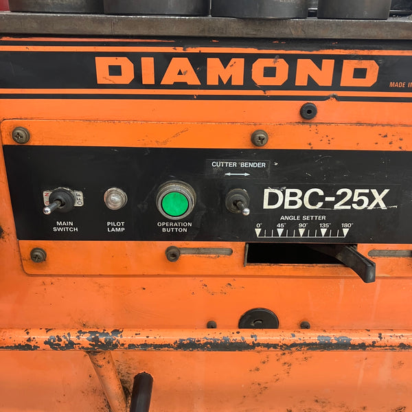 【店頭受取り限定】IKK DIAMOND 鉄筋ベンダーカッター DBC-25X【川越店】