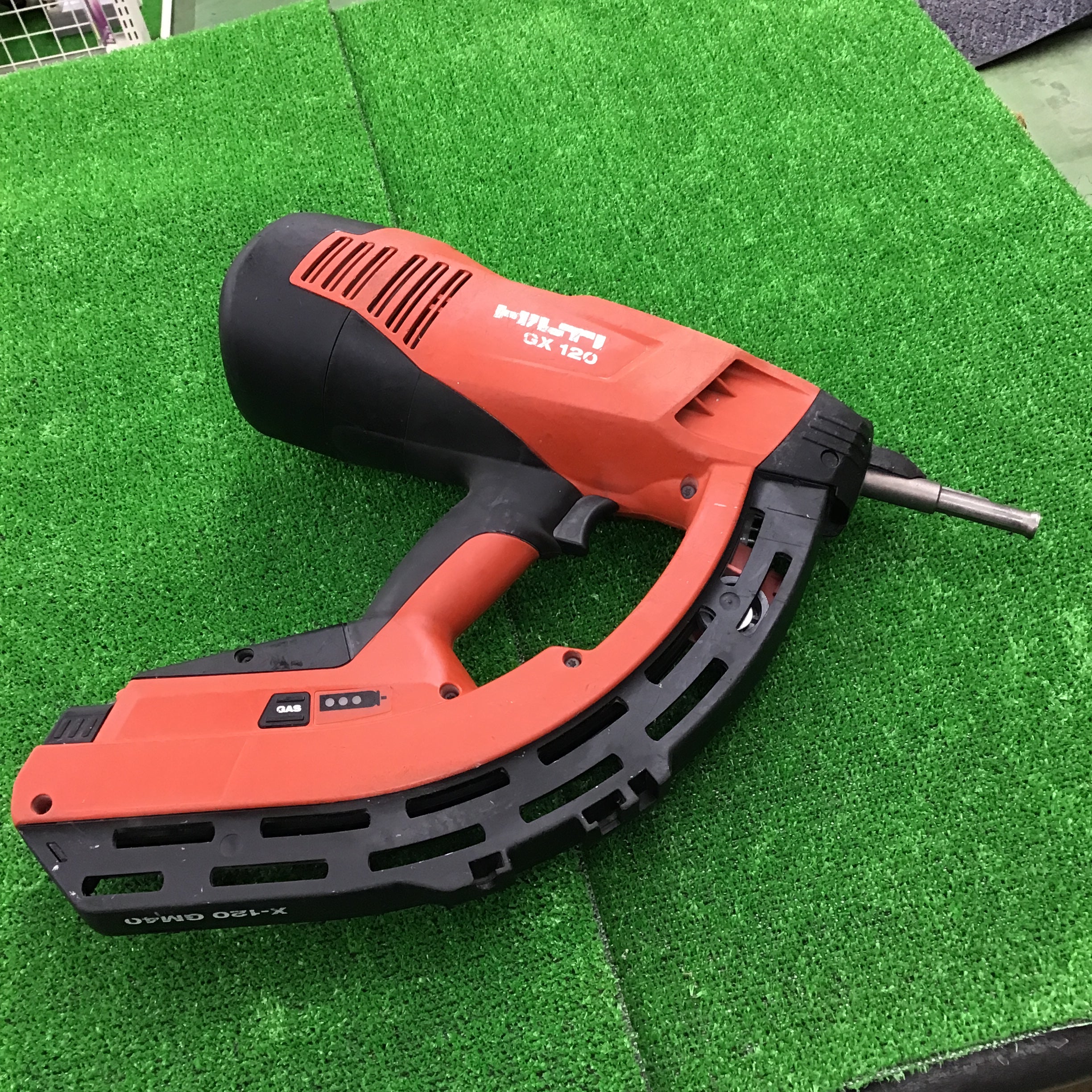 HILTI ガス式鋲打ち機 GX120 GM40 本体のみ【桶川店】 | アクトツール