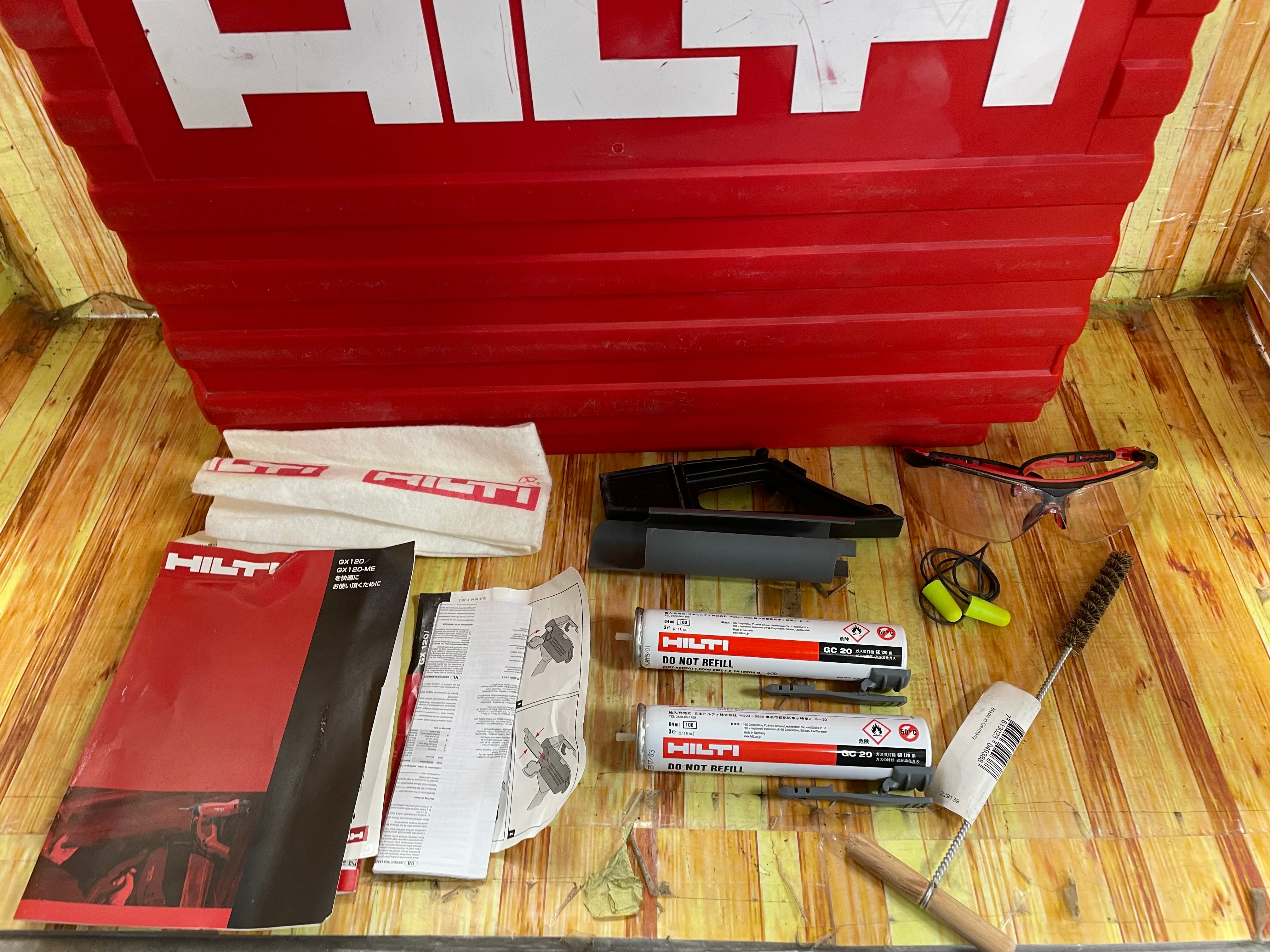 014〇おすすめ商品〇ヒルティ HILTI ガス式鋲打機 GX120-