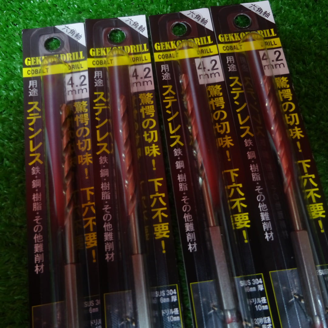 ビックツール 六角軸 月光ドリル ステンレス・難削材用 Φ4.2 6GK4.2×4本 Φ5.5 6GK5.5×3本　計7本まとめ 【岩槻店】