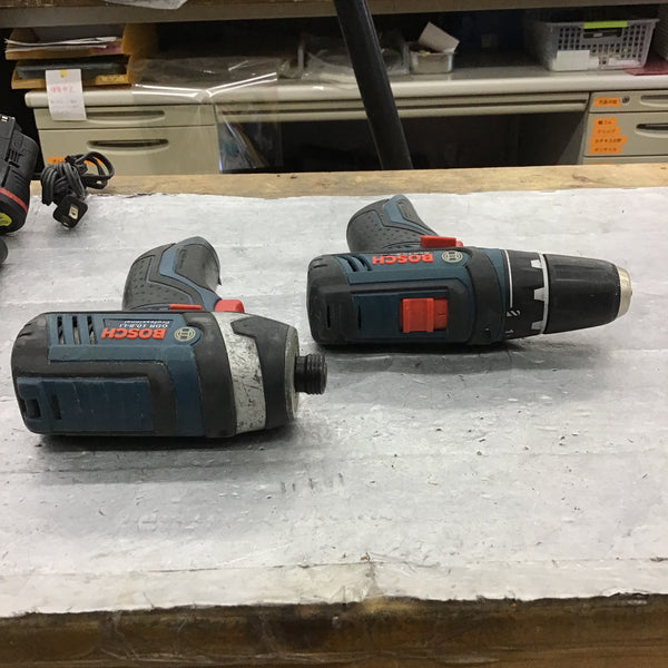 【店頭受取り限定】BOSCH(ボッシュ）ドリル、インパクトドライバーセット GSR 10.8-2-l、GDR10.8 V-LI【所沢店】