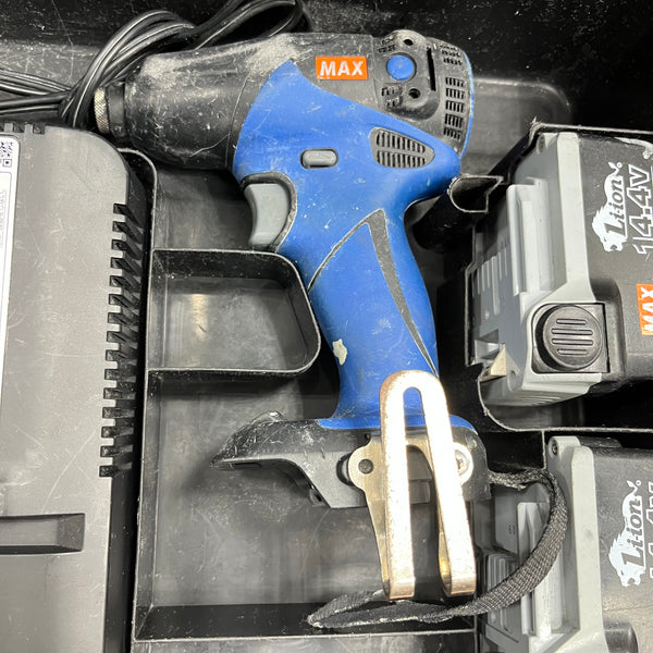 マックス(MAX) 充電式静音インパクトドライバ 14.4V PJ-SD101-B2C 3.0Ahバッテリー×2個【草加店】