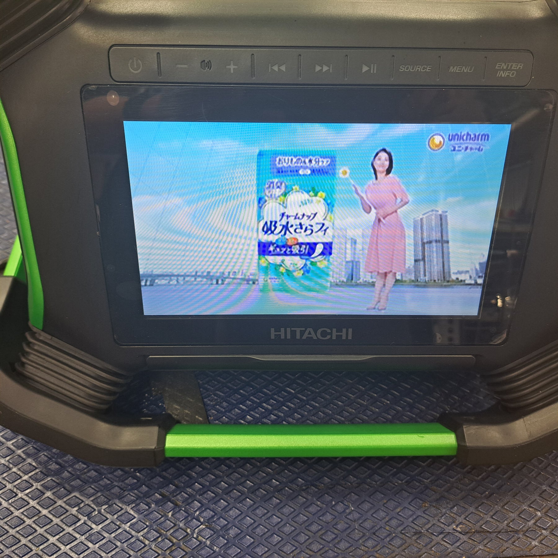 〇ハイコーキ(HIKOKI ※旧:日立工機) コードレスラジオ付テレビ 