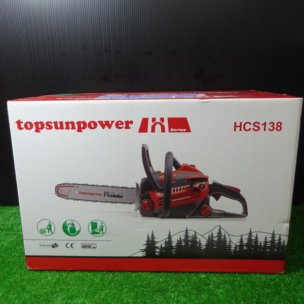 トップサン/TOPSUN 2スト エンジンチェーンソー ホビーソー HCS-138【岩槻店】