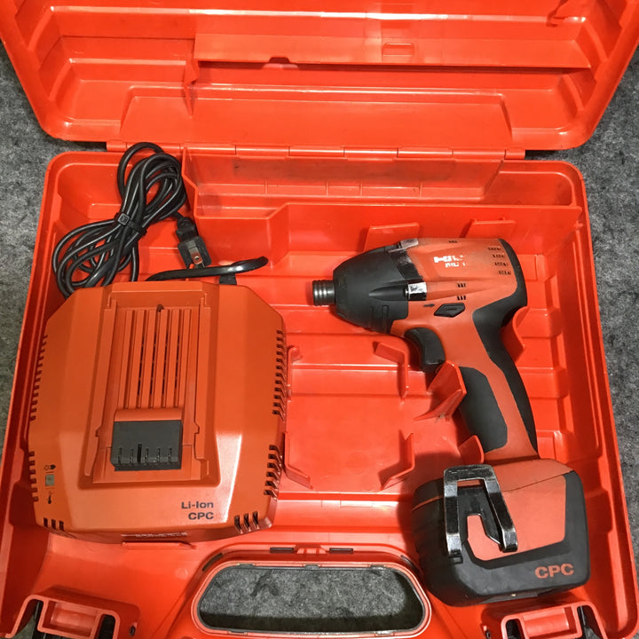 【中古品】HILTI ヒルティ コードレスインパクトドライバー SID14-A P2／3.3Ah バッテリー1個【桶川店】