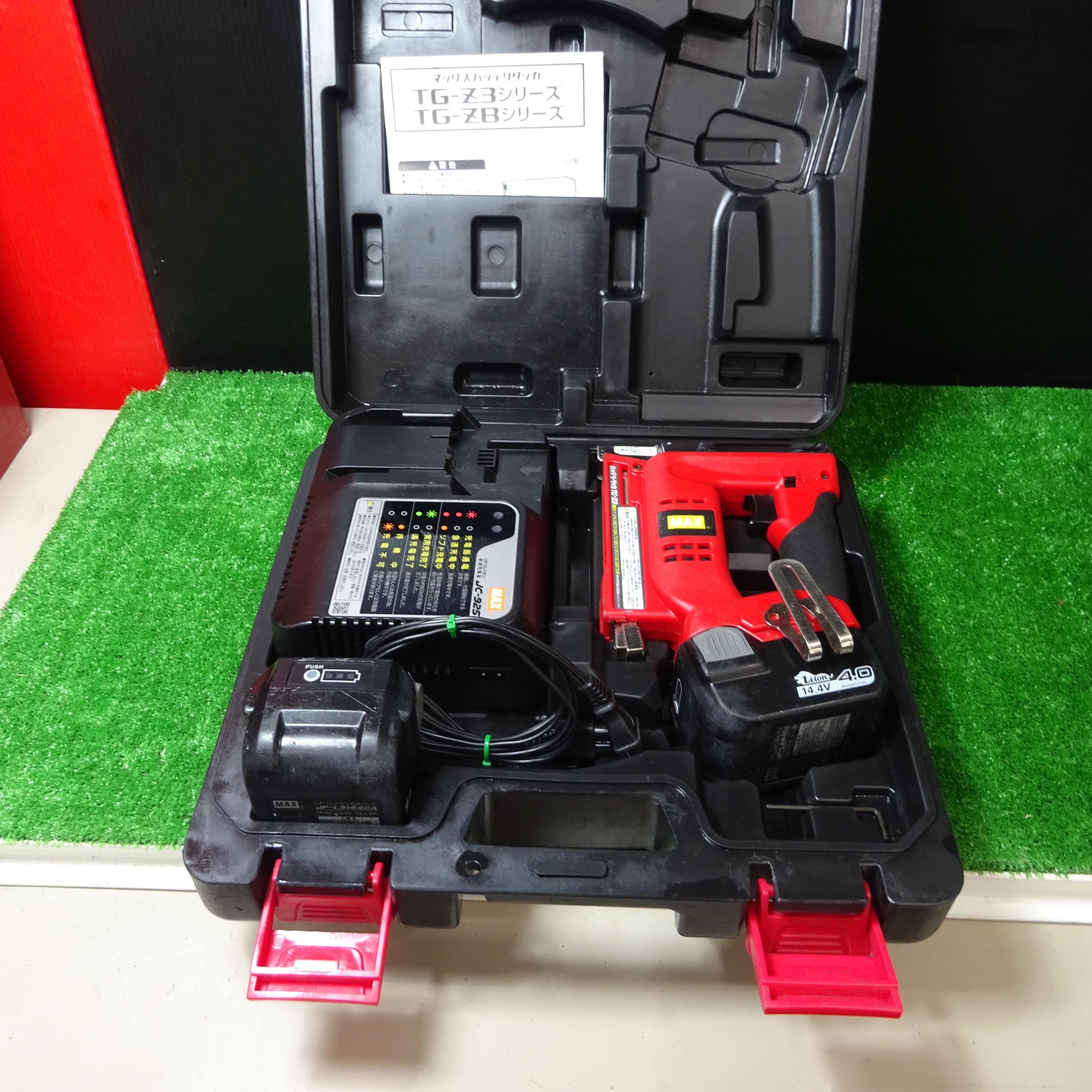 MAX/マックス 14.4V充電式タッカ TG-Z3-BC T3ステープル対応 【岩槻店】 アクトツールオンラインショップ
