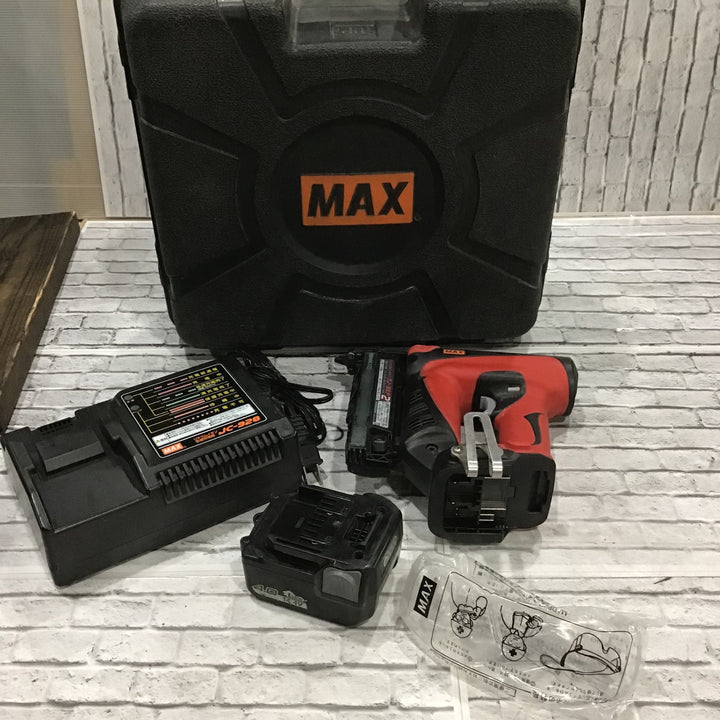 〇マックス(MAX) コードレスピンネイラ 4.0Ah TJ-35P2-BC/40A【川口店】