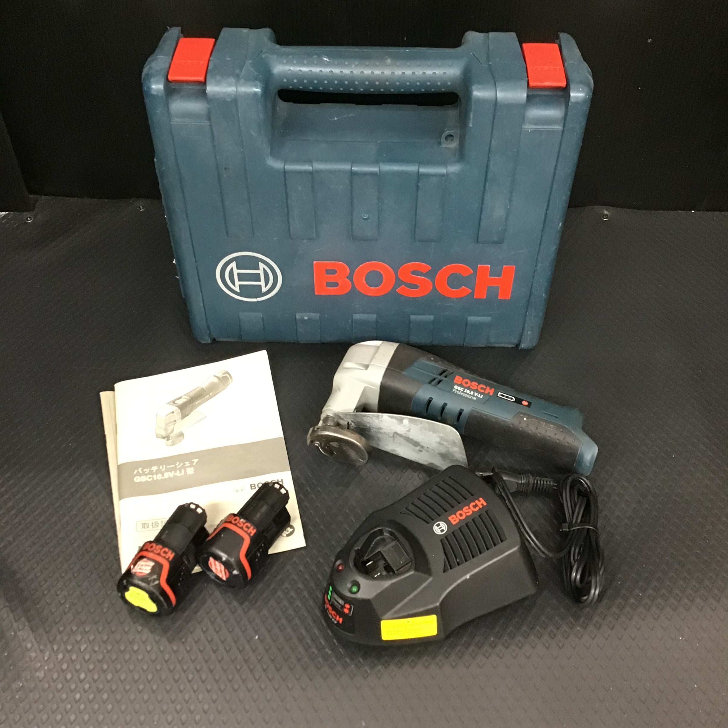 BOSCH(ボッシュ)10.8Vバッテリーシェア[GSC10.8V-LI]【鴻巣店