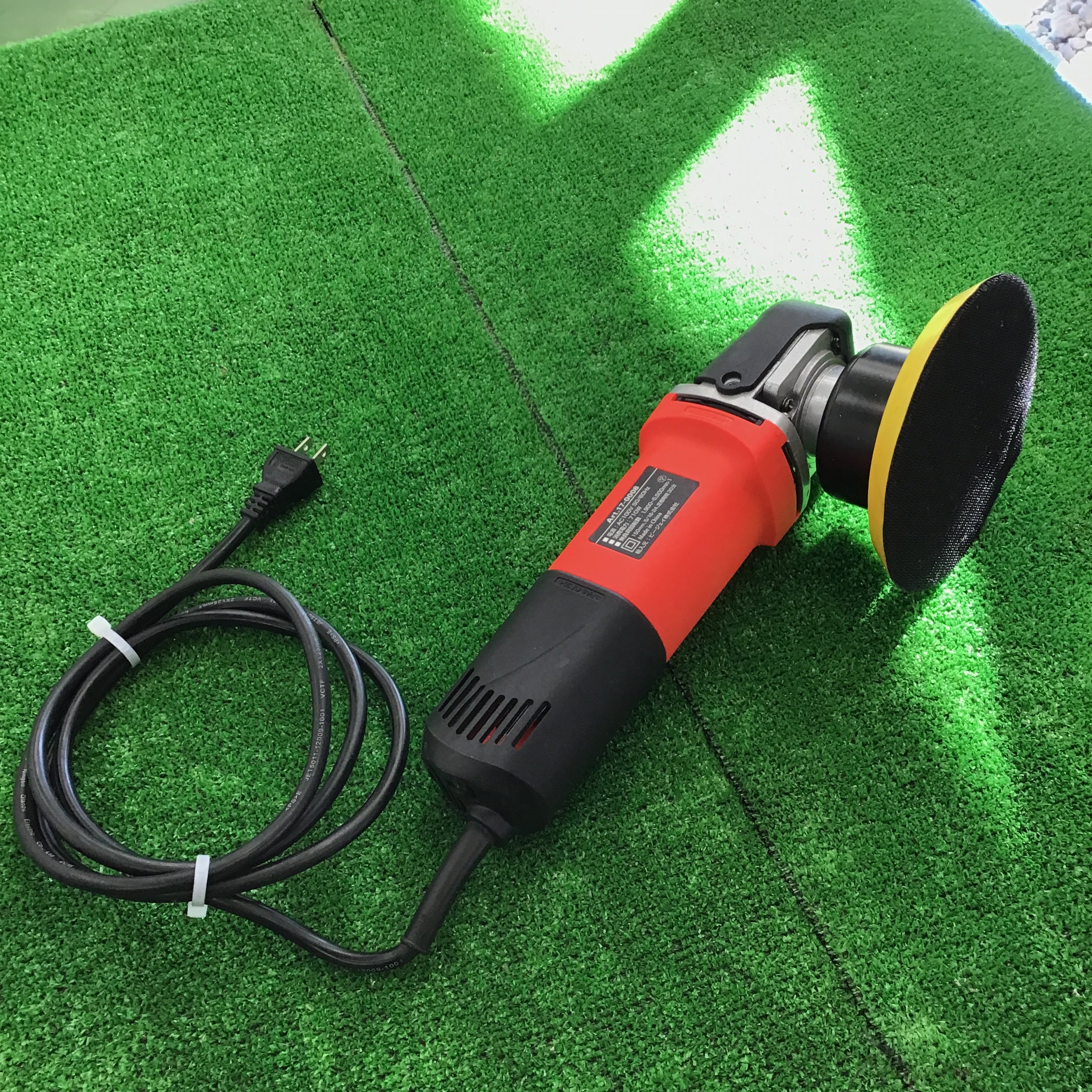 電動ダブルアクション ポリッシャーAC.１００V. STRAIGHT - 工具、DIY用品