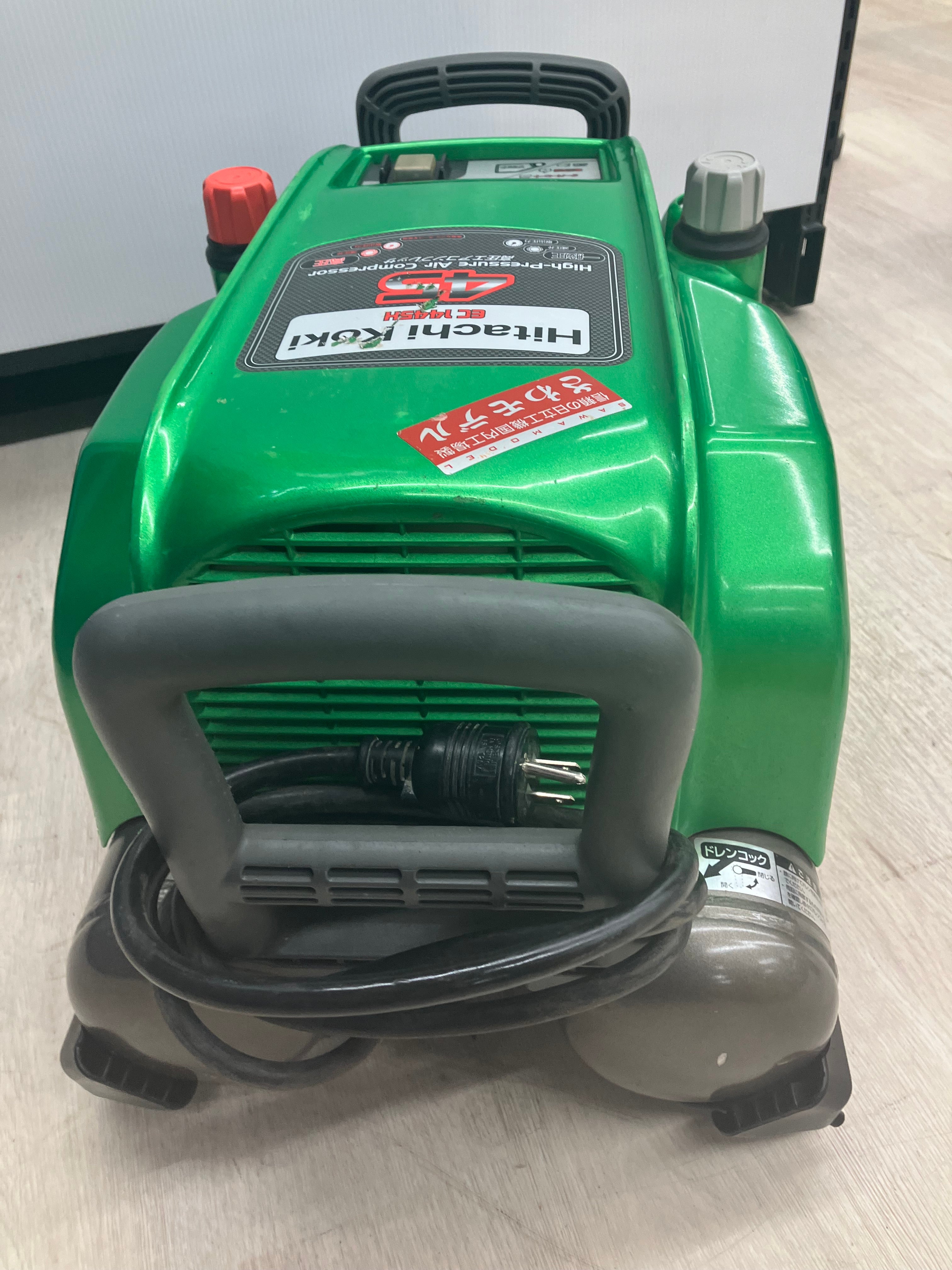 HOT国産日立　ec 1445h 高圧コンプレッサー さわ HITACHI コンプレッサー