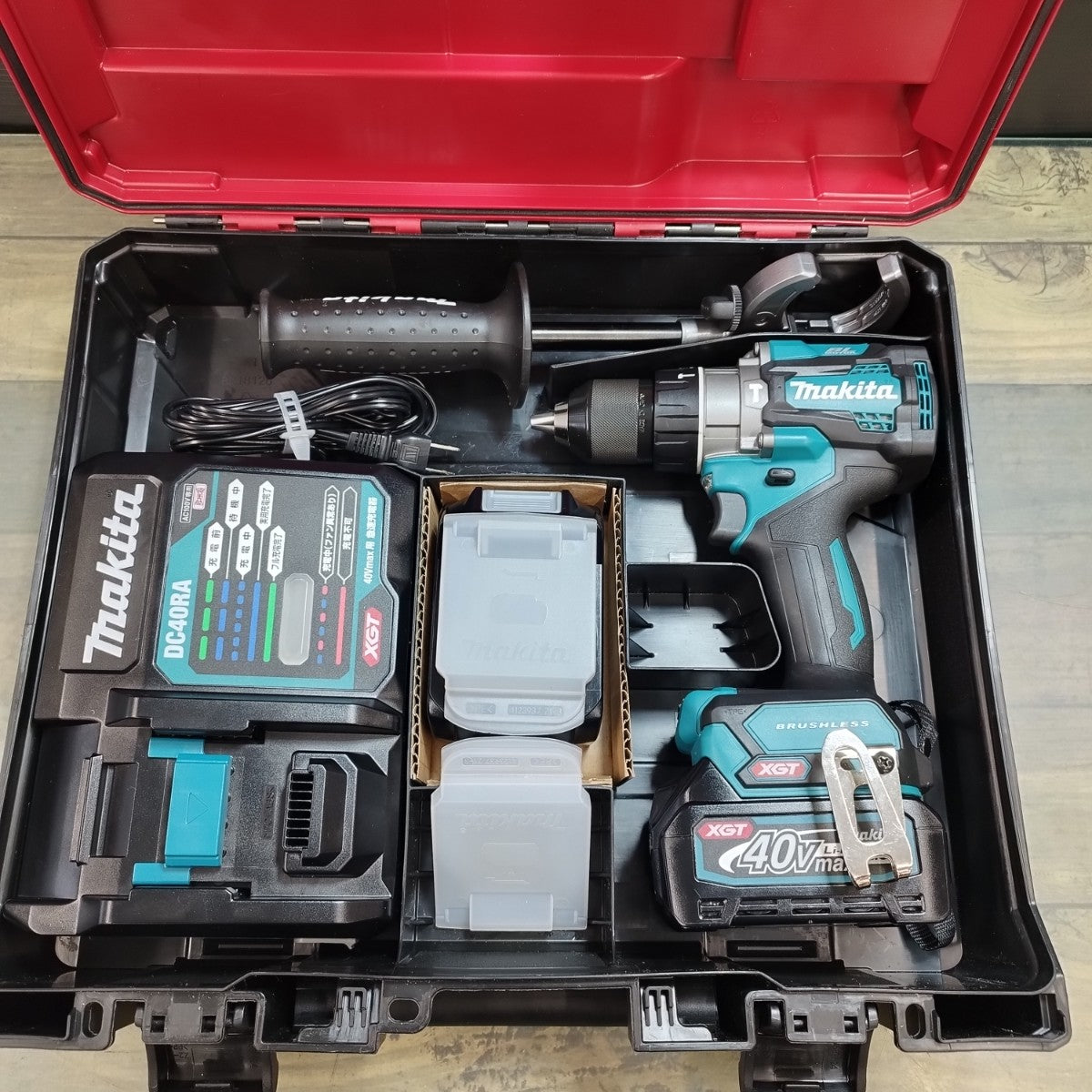 マキタ makita 40V max コードレス振動ドリルドライバー HP001GRDX