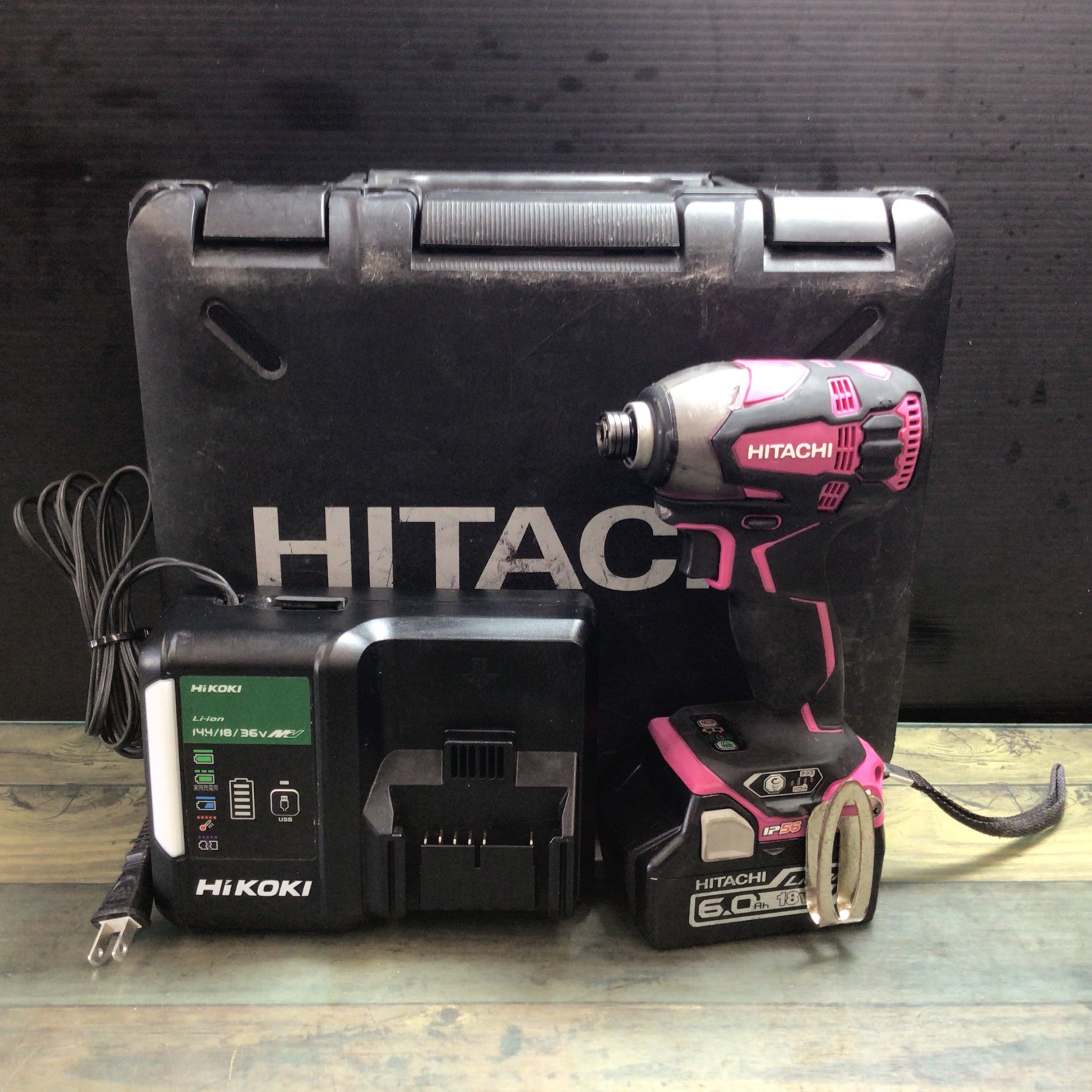 お買い得限定SALE】 日立工機HITACHI インパクトドライバーWH18DDL2